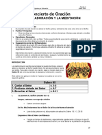 Oración 4: Adoración y meditación en el Salmo 95