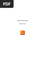 Download The Competitive Strategies of Nigerian Fast Food Brands by Uche Nworah SN58493533 doc pdf