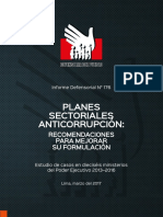 Informe Defensorial - 176-Planes Anticorrupcion