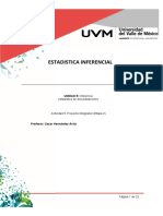 Estadistica Inferencial: UNIDAD 5: Inferencia Estadística de Dos Poblaciones