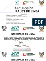 Calculos de Integrales de Linea