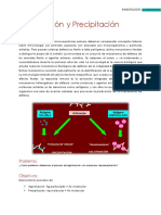 Aglutinación y Precipitación