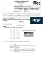 Actividad #1 Grado 10 P2 - 2022