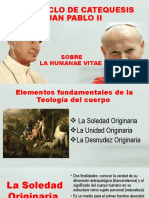 La teología del cuerpo de Juan Pablo II según su sexto ciclo de catequesis