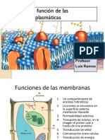 Membranas y Transporte Celular 2