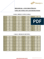 Pref Venda Nova Es - Gab