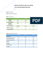 Módulos de Elasticidad