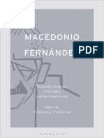 Macedonio Fernández. Between Literature, Philosophy, and The Avant-Garde