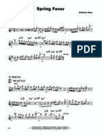 Saxophone Section Workout Andrew Neu Solo Sheet