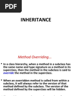 Lecture 14 - Dynamic Method Dispatch