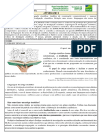 9o LP Atividade 3 Genero Artigo de Divulgacao Cientifica Construcao Composicional e Marcas Linguisticas