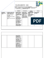 Planejamento 2022 Janeiro