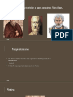 FILOSOFIA - Platão, Plotino, Aristóteles e Seus Conceitos Filosóficos.