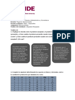 Microeconomía - Relación entre producto marginal y promedio