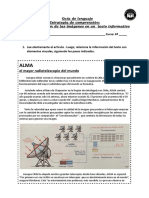 Guía de Imágenes en Los Textos Informativos 6º