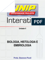 Biologia, Histologia e Embriologia