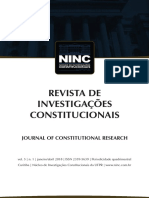 Revista de Investigações Constitucionais: Impeachment e devido processo legal