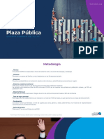Encuesta Plaza Pública, CADEM. 31 de Julio de 2022