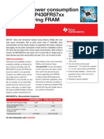 FeRAM Microcontroller Ultra-low Power Consumption | Texas Instruments