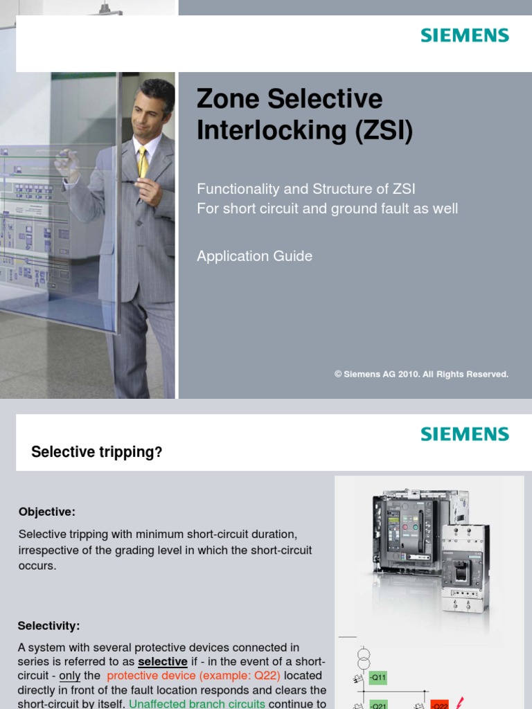 Zone Selective Interlocking v2 5 en PDF Power (Physics) Electricity
