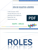 Formación de Equipos Líderes - Roles Diapos