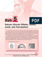 Bab 5 Satuan Ukuran (Waktu, Sudut, Jarak, Dan Kecepatan) - Dikonversi