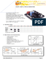 R 438 A.V.R.: R 438 For Shunt, Arep or PMG Alternators