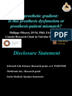 High Prosthetic Gradient: Is This Prosthesis Dysfunction or Prosthesis-Patient Mismatch?