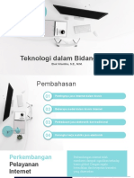 Teknologi Dalam Bidang Jasa