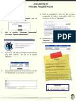 Guía de Aplicación de Pruebas Psicométricas