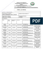 Form 1. LAC Profile 1