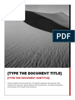 Type the Document Title