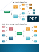 Sticky Notes Concept Maps For Powerpoint: Placeholder