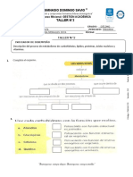 Taller N°2 - Metabolismo