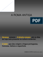 A História da Antiga Roma