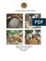 Domestic Biogas Implementation Guidline