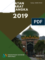 Kecamatan Palu Barat Dalam Angka 2019