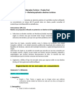 Madrid - Margie - Mercadeo TurÃ - Stico - Prueba Final - I 2022 - 10%