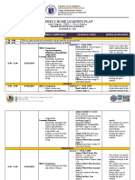 Weekly Home Learning Plan-English