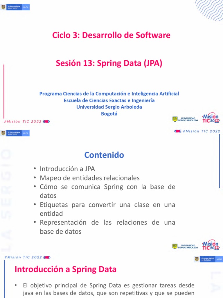 Introducción a Spring Data JPA | PDF | SQL | Bases de datos
