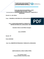 Historia de La Educacion en Guatemala Debora Milian