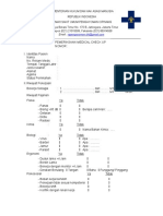 Formulis Pemeriksaan MCU