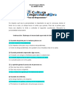 AI 3 Autodiágnostico y 'Test Del Emprendedor'