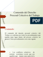 Clase 3 Contenido Del Derecho Procesal Colectivo Del Trabajo