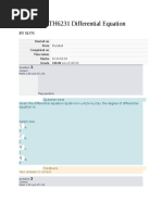 UGRD-MATH6231 Differential Equation: by SLVN