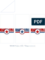 4th of July - Tent Cards