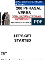 Top 200 Phrasal Verbs