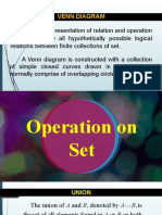 Venn Diagram: A Pictorial Presentation of Relation and Operation