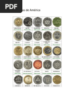 Monedas y Banderas de Los Países de América | PDF
