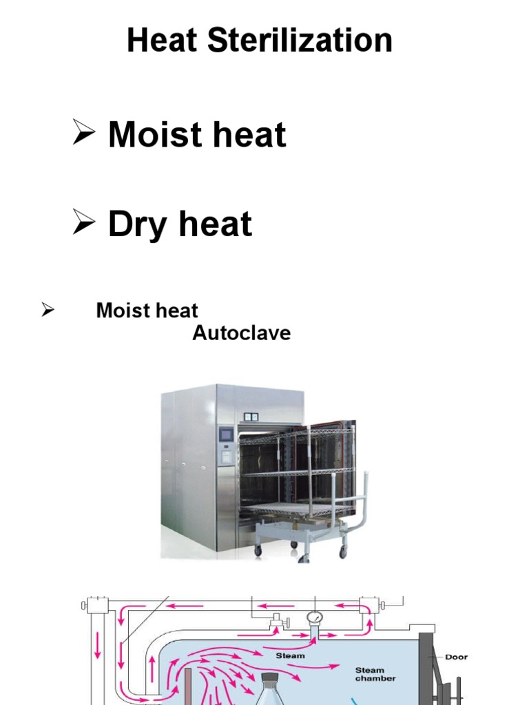 Heat Sterilization Moist Heat Dry Heat PDF Sterilization (Microbiology) Atmosphere Of Earth